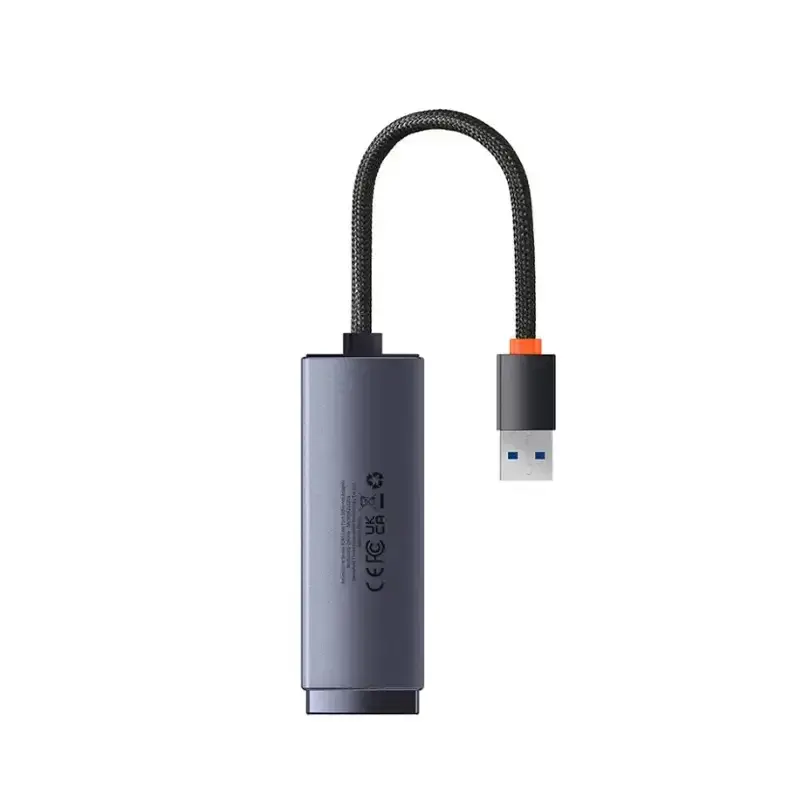 مبدل Type-A to LAN باسئوس  مدل Lite Series RJ45 1000Mbps